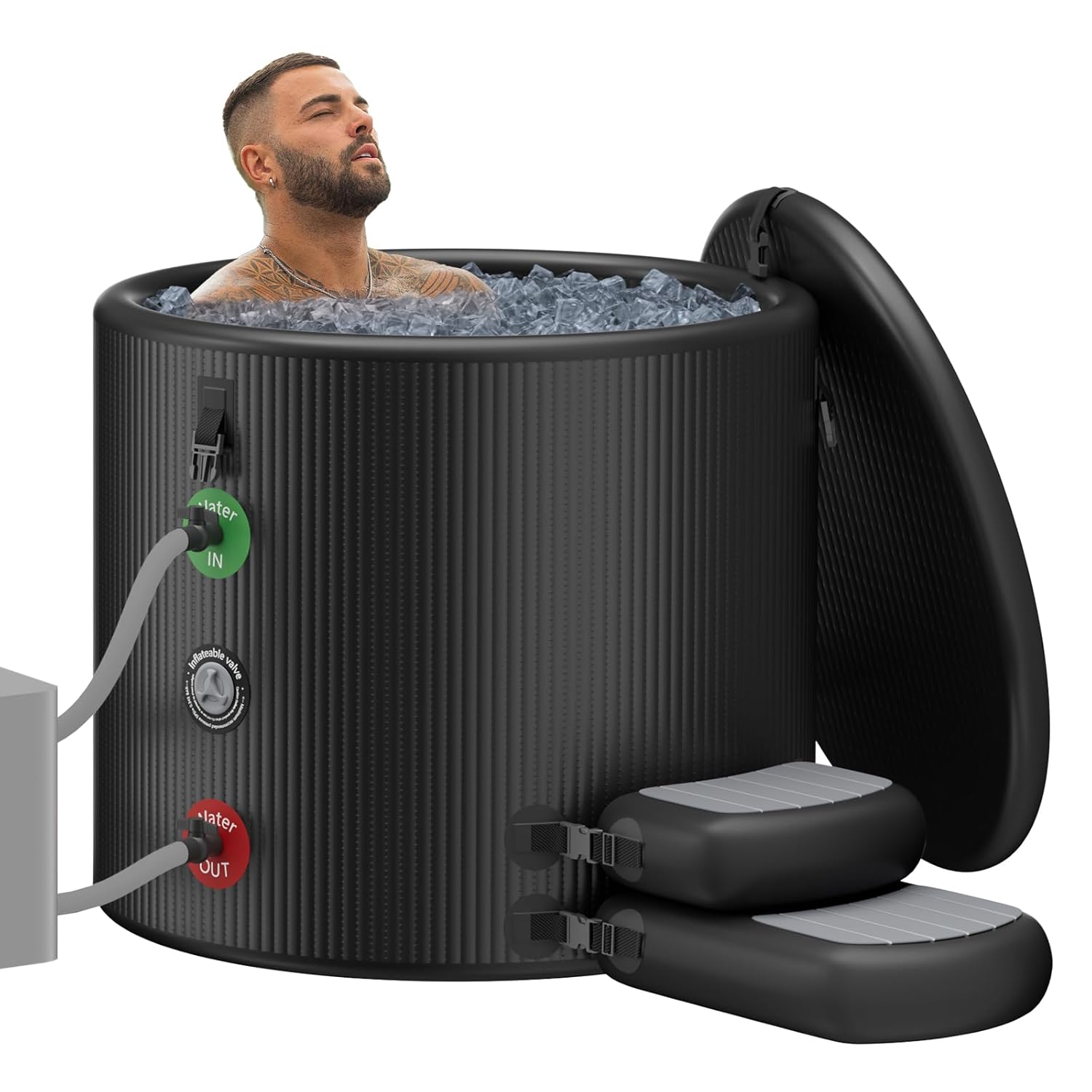 Inflatable Hot Tub - 120 Gal Inflatable Cold Plunge Tub