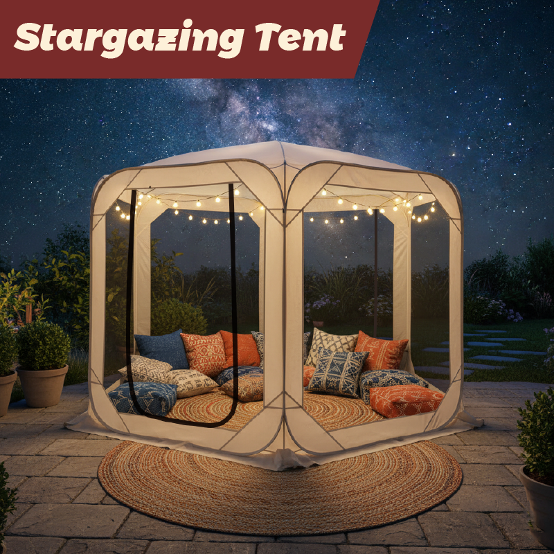 Gazebo Pop Up - Portable UV Protective Pop-Up Screen Tent