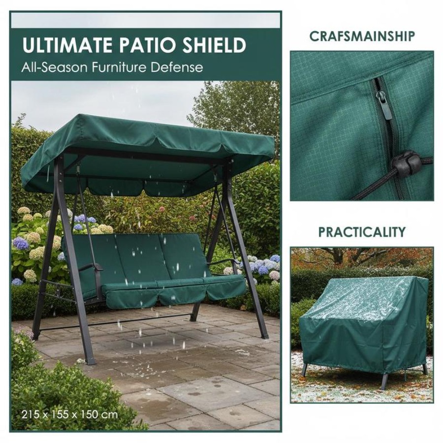 Patio 3 Seater Swing Chair Ben – обзор и цена Outdoor Furniture Sofa