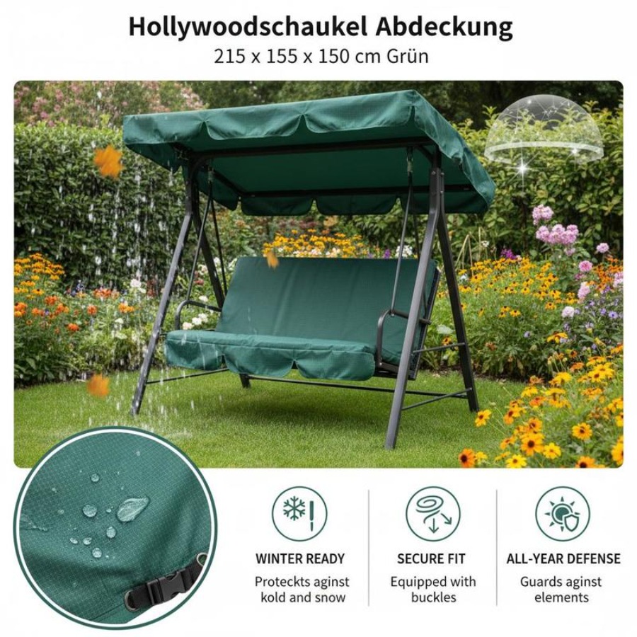 Patio 3 Seater Swing Chair Ben – обзор и цена Outdoor Furniture Sofa