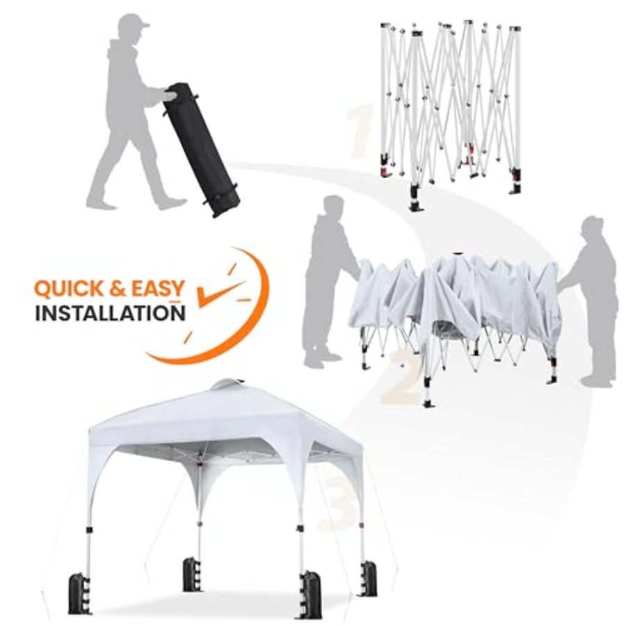 Outdoor garden gazebo tent: 10 – обзор и цена Gazebo Pop Up