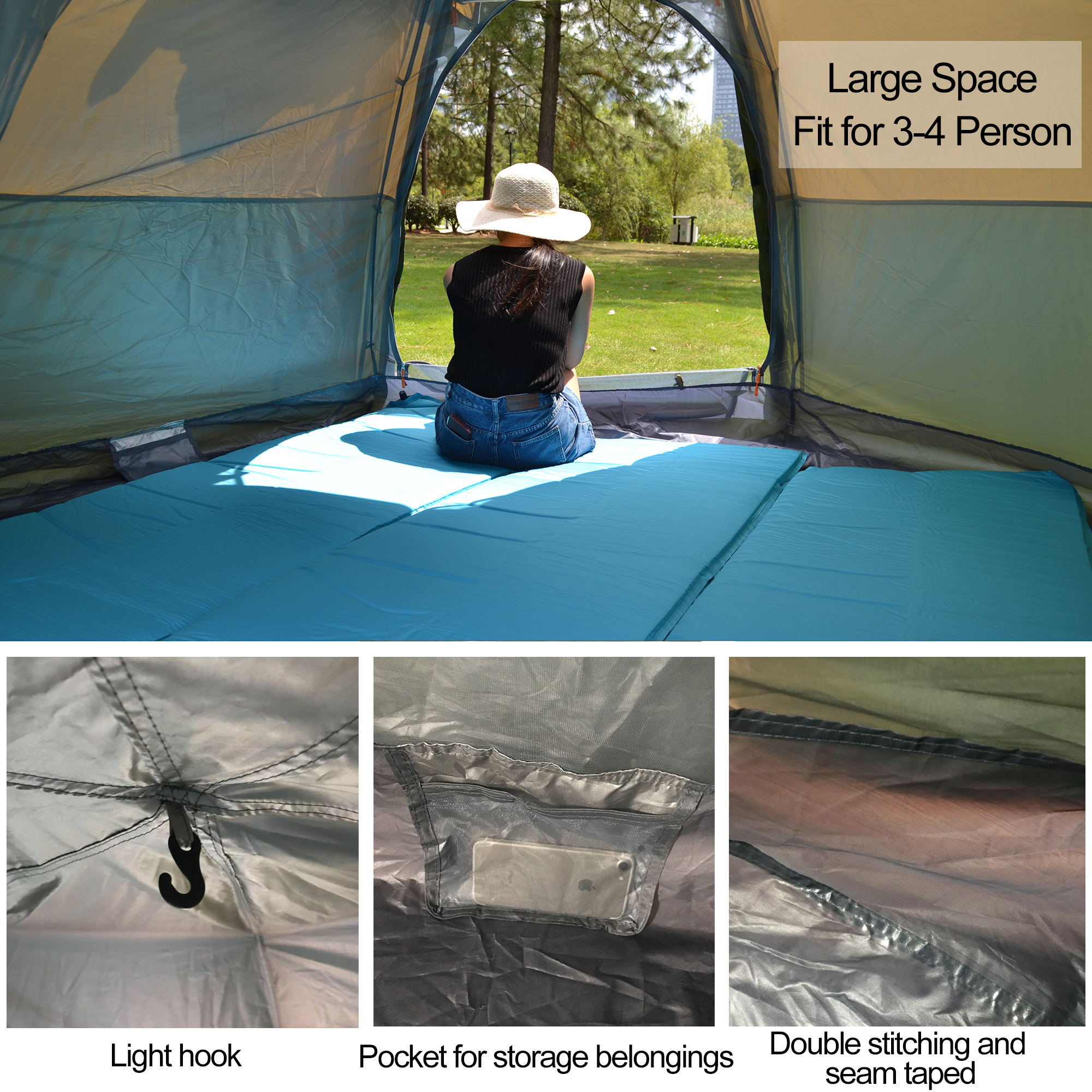 Desert&Fox 3-4 Person Dome Aut – обзор и цена Gazebo Pop Up