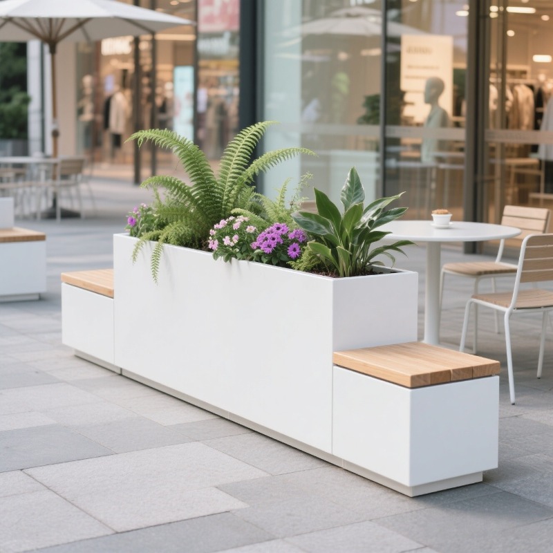 Nordic Luxury Stainless Steel  – обзор и цена Garden Bench Metal