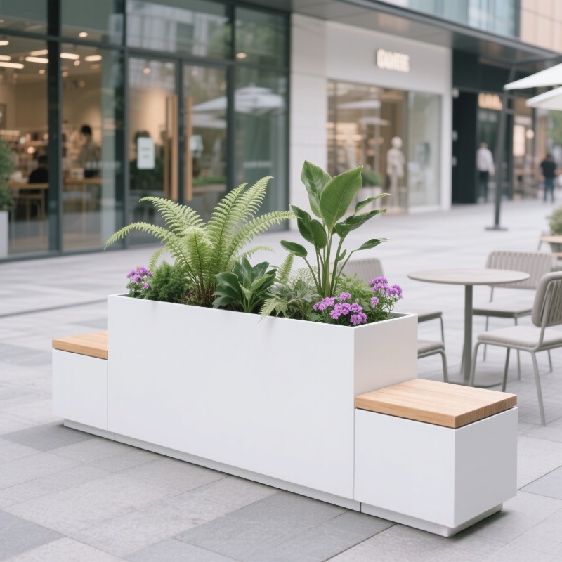 Nordic Luxury Stainless Steel  – обзор и цена Garden Bench Metal