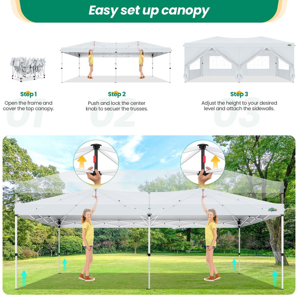 Canopy 10x20 Pop Up Canopy Ten – обзор и цена Gazebo Pop Up