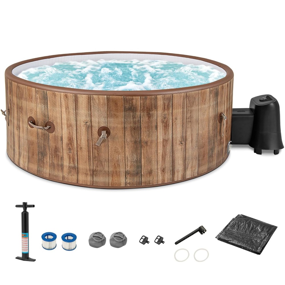 4-6 Person Inflatable Hot Tub, – обзор и цена Inflatable Hot Tub