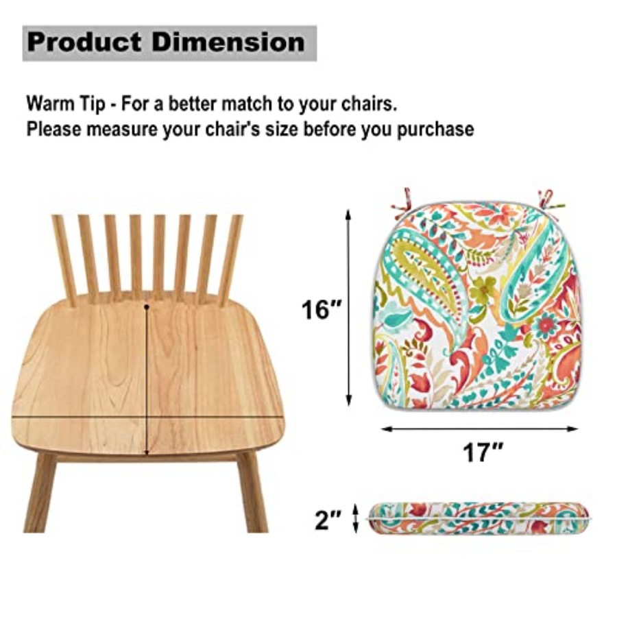 Set of 4 Outdoor Chair Cushion – обзор и цена Outdoor Furniture Pads