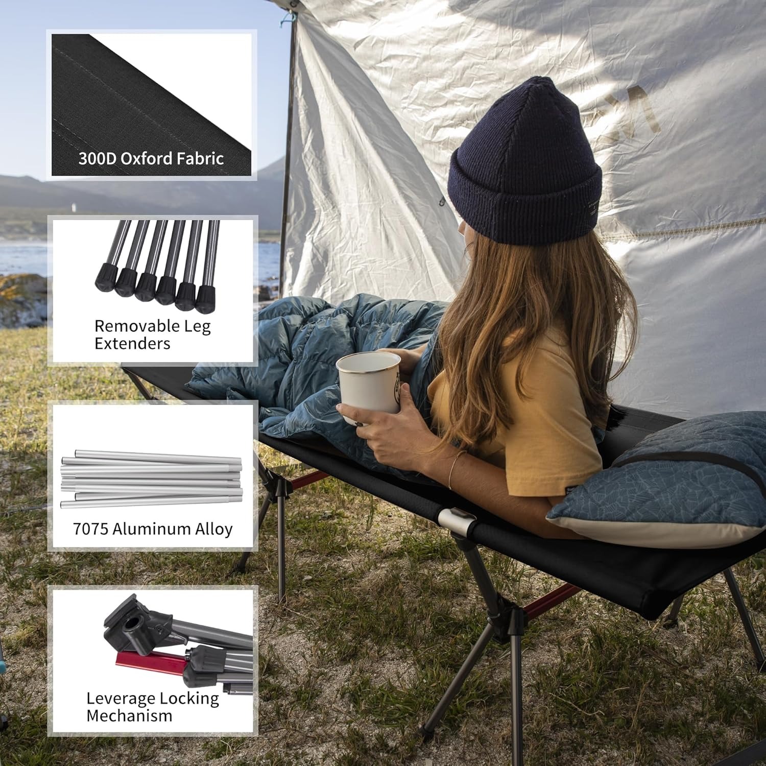 Naturehike Folding Camping Cot – обзор и цена Outdoor Daybed Sofa