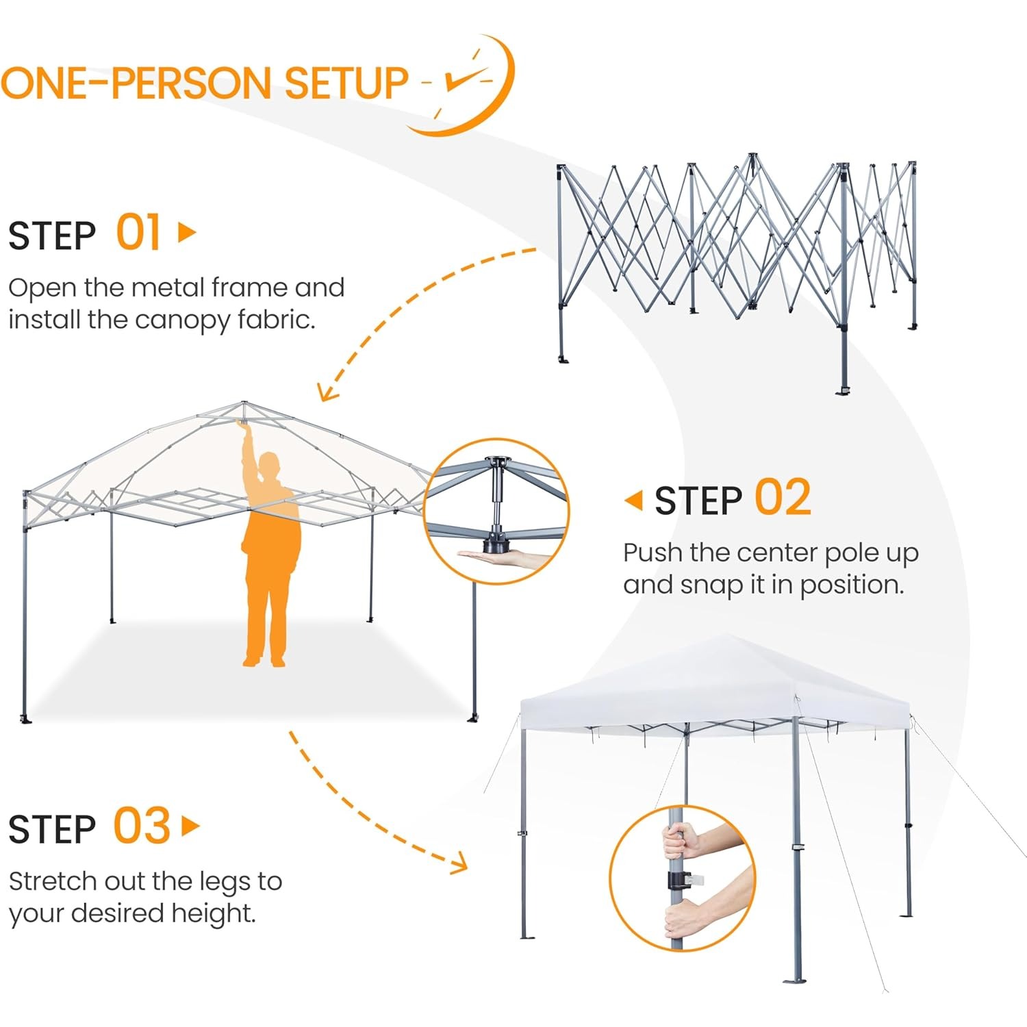 12x12 Pop Up Canopy Easy Set-u – обзор и цена Gazebo Pop Up