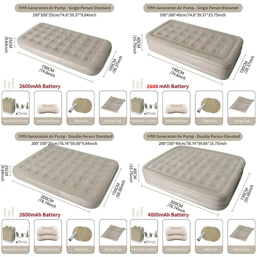 Interior Air Mattress Glamping – обзор и цена Outdoor Daybed Sofa