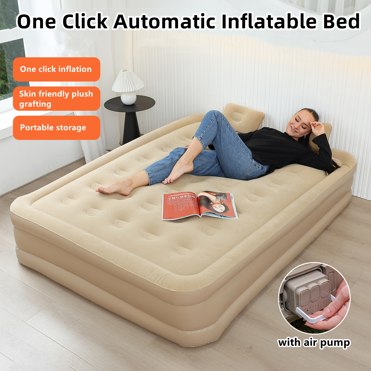 Interior Air Mattress Glamping – обзор и цена Outdoor Daybed Sofa