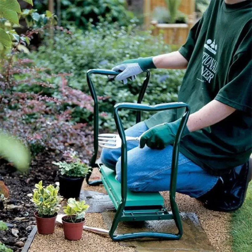 Garden Kneeler Folding Garden  – обзор и цена Garden Bench Metal