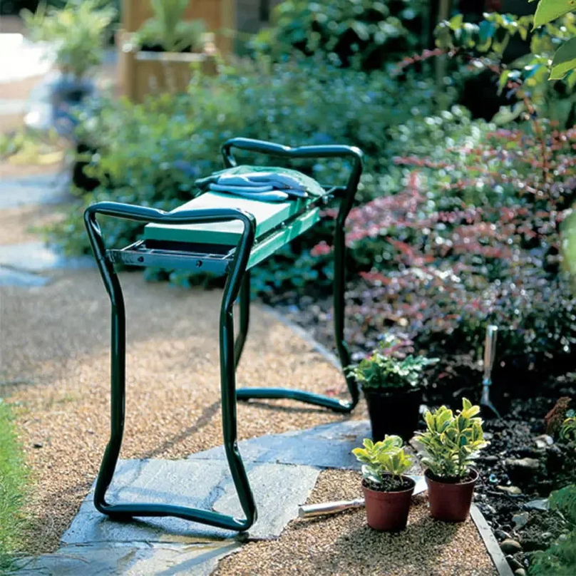 Garden Kneeler Folding Garden  – обзор и цена Garden Bench Metal