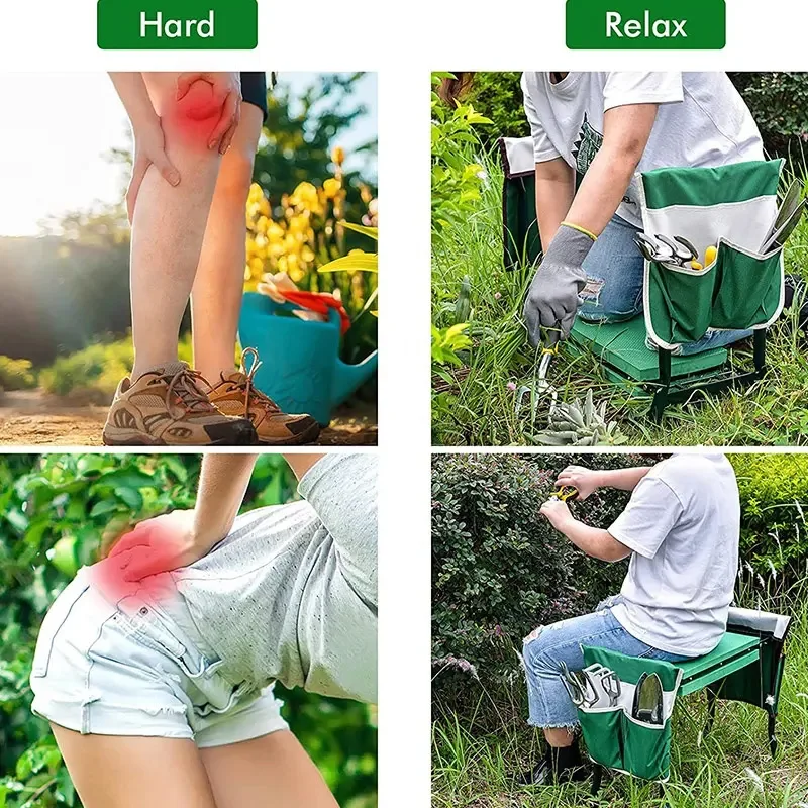 Garden Kneeler Folding Garden  – обзор и цена Garden Bench Metal