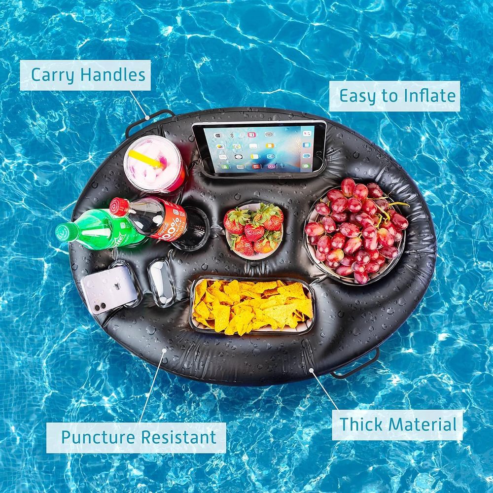 Inflatable Floating Drink Hold – обзор и цена Inflatable Hot Tub