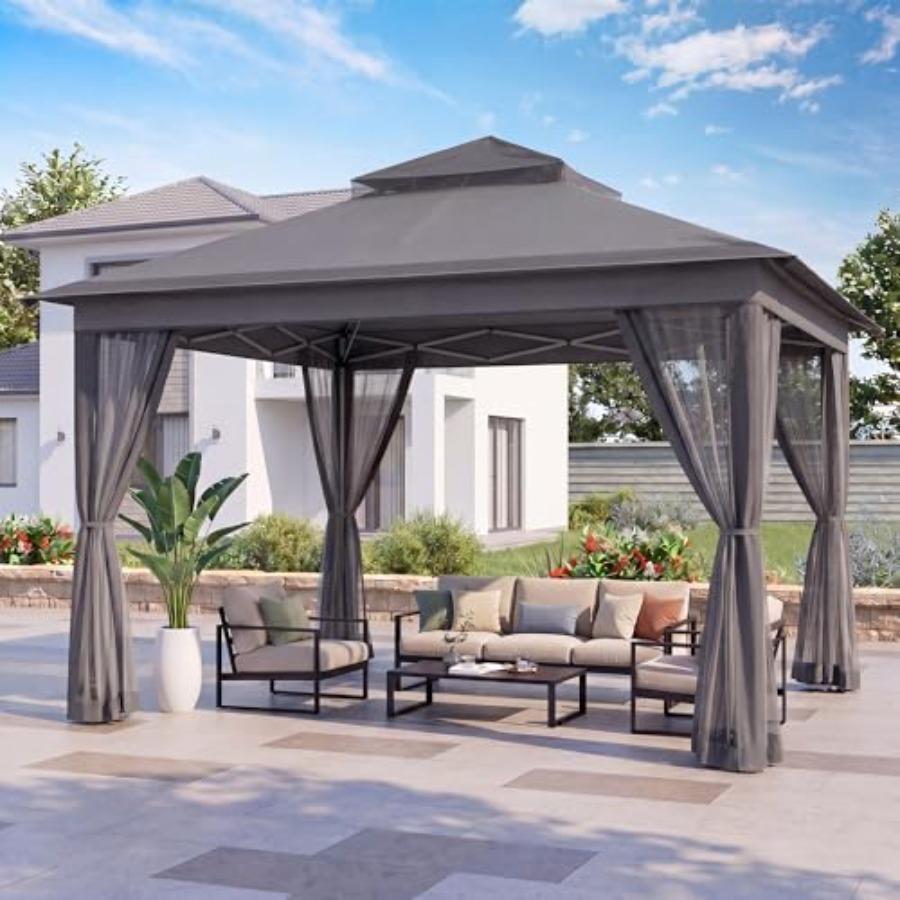 Pop Up Gazebo Mosquito Netting – обзор и цена Gazebo Pop Up