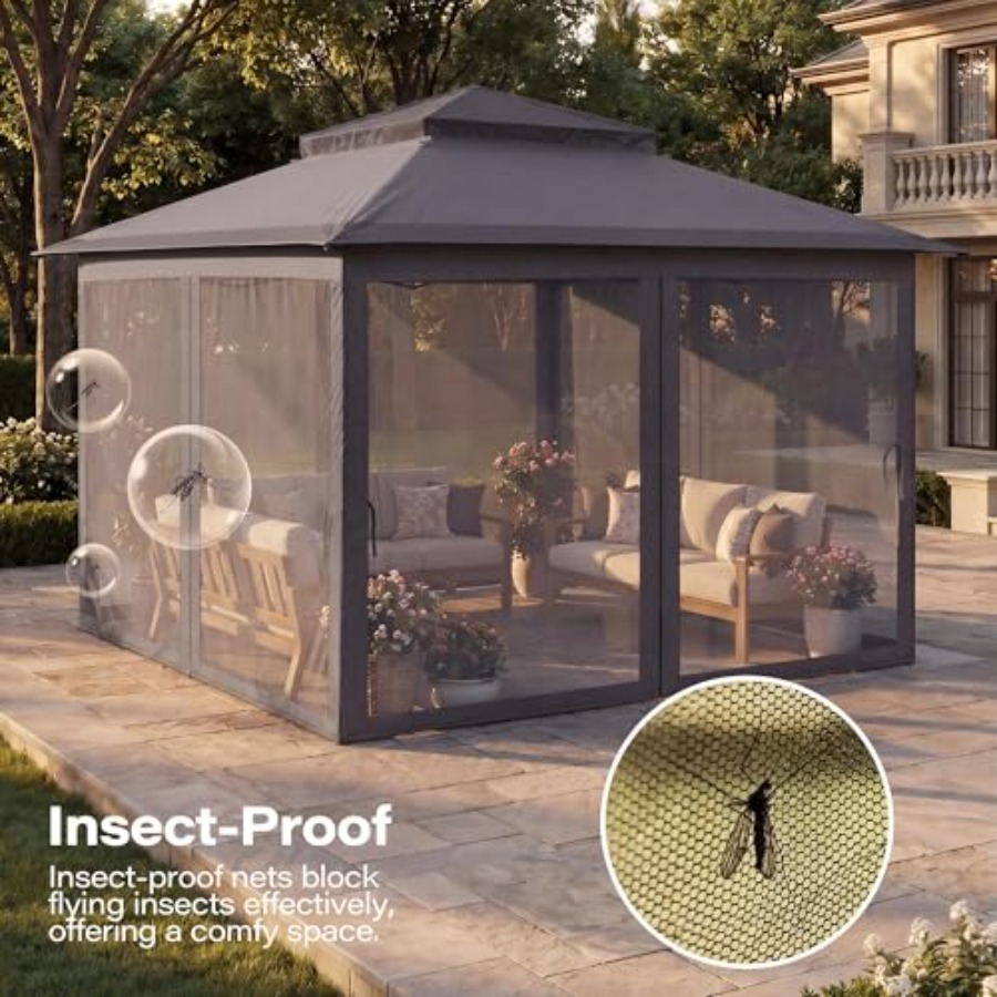 Pop Up Gazebo Mosquito Netting – обзор и цена Gazebo Pop Up