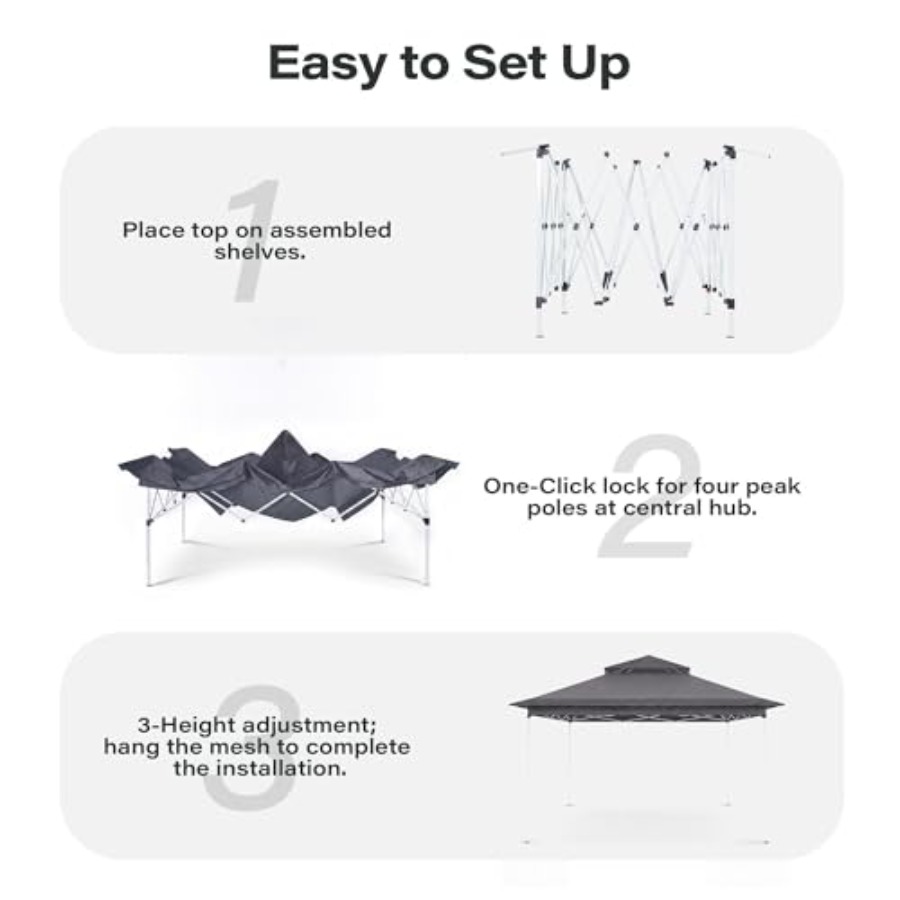 Pop Up Gazebo Mosquito Netting – обзор и цена Gazebo Pop Up