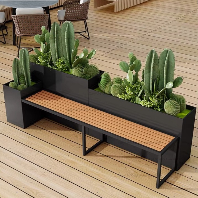 Nordic Stainless Steel Planter – обзор и цена Garden Bench Metal
