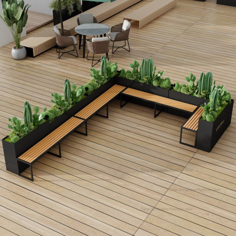 Nordic Stainless Steel Planter – обзор и цена Garden Bench Metal