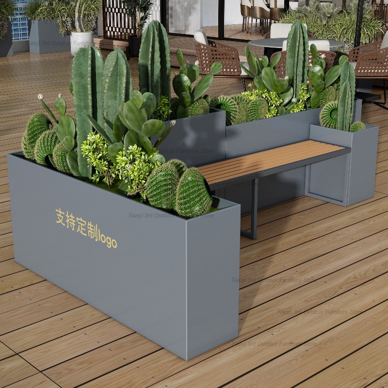 Nordic Stainless Steel Planter – обзор и цена Garden Bench Metal
