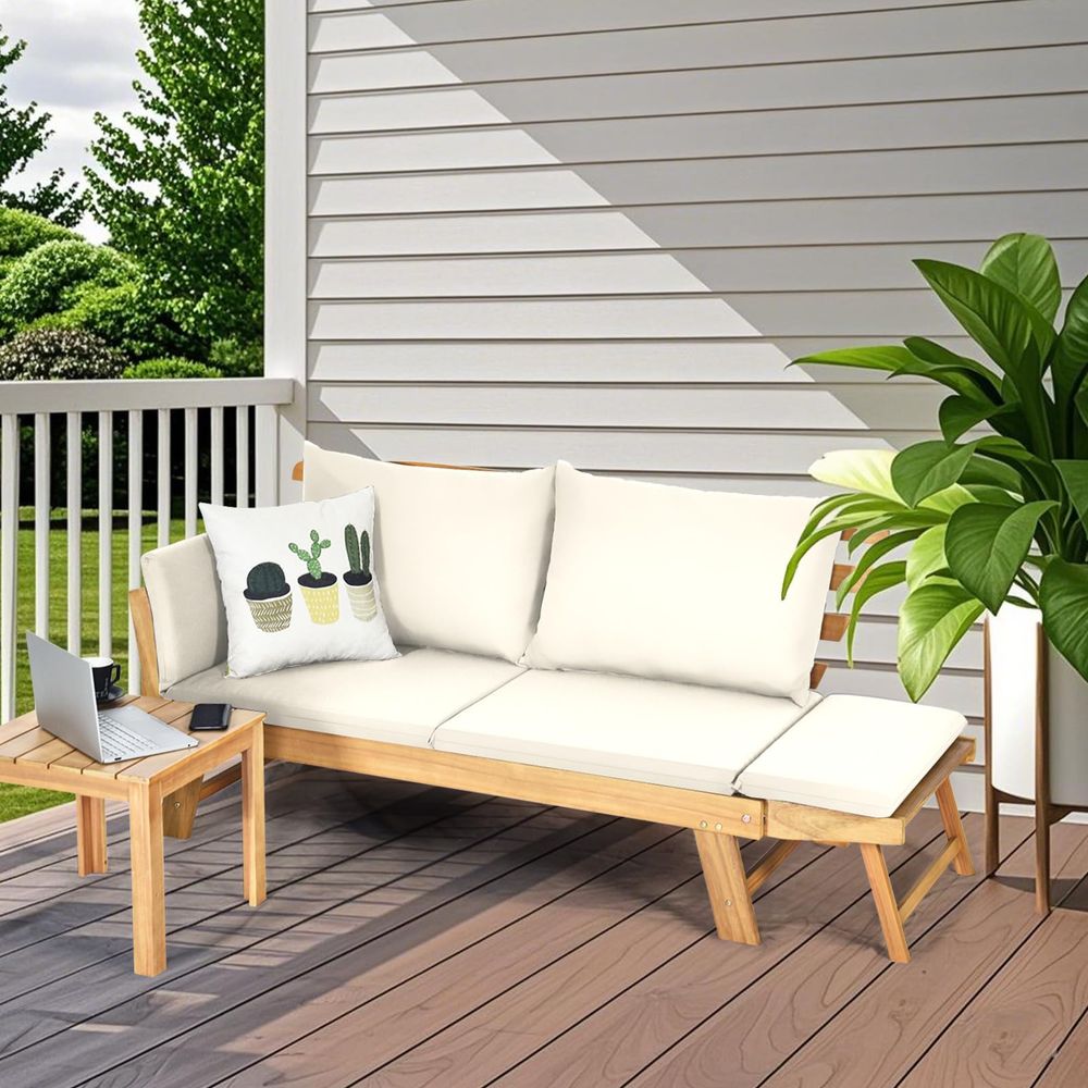 Patio Convertible Couch Sofa B – обзор и цена Outdoor Daybed Sofa