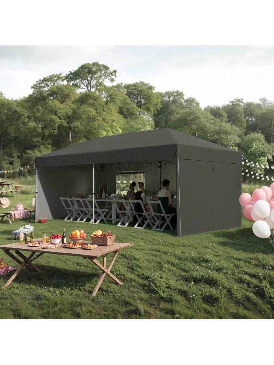 10x20 Pop Up Canopy With Side  – обзор и цена Gazebo Pop Up