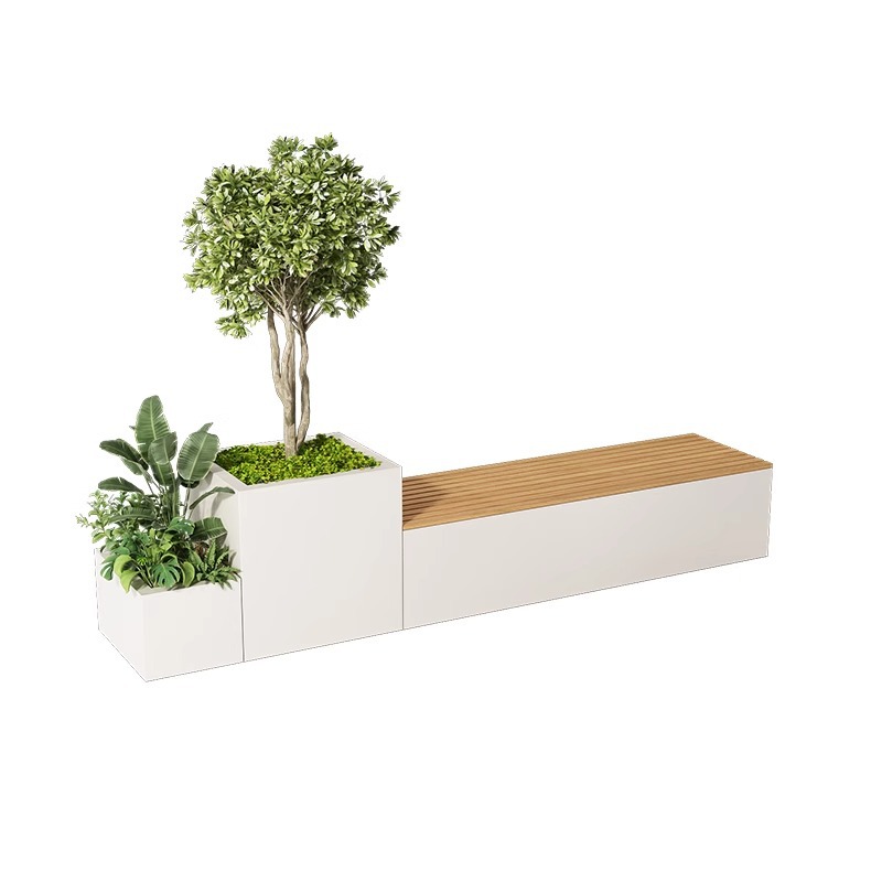 Combination Metal Planter Benc – обзор и цена Garden Bench Metal