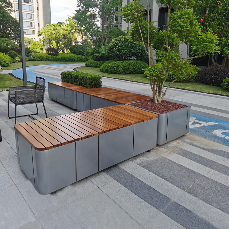 Combination Metal Planter Benc – обзор и цена Garden Bench Metal
