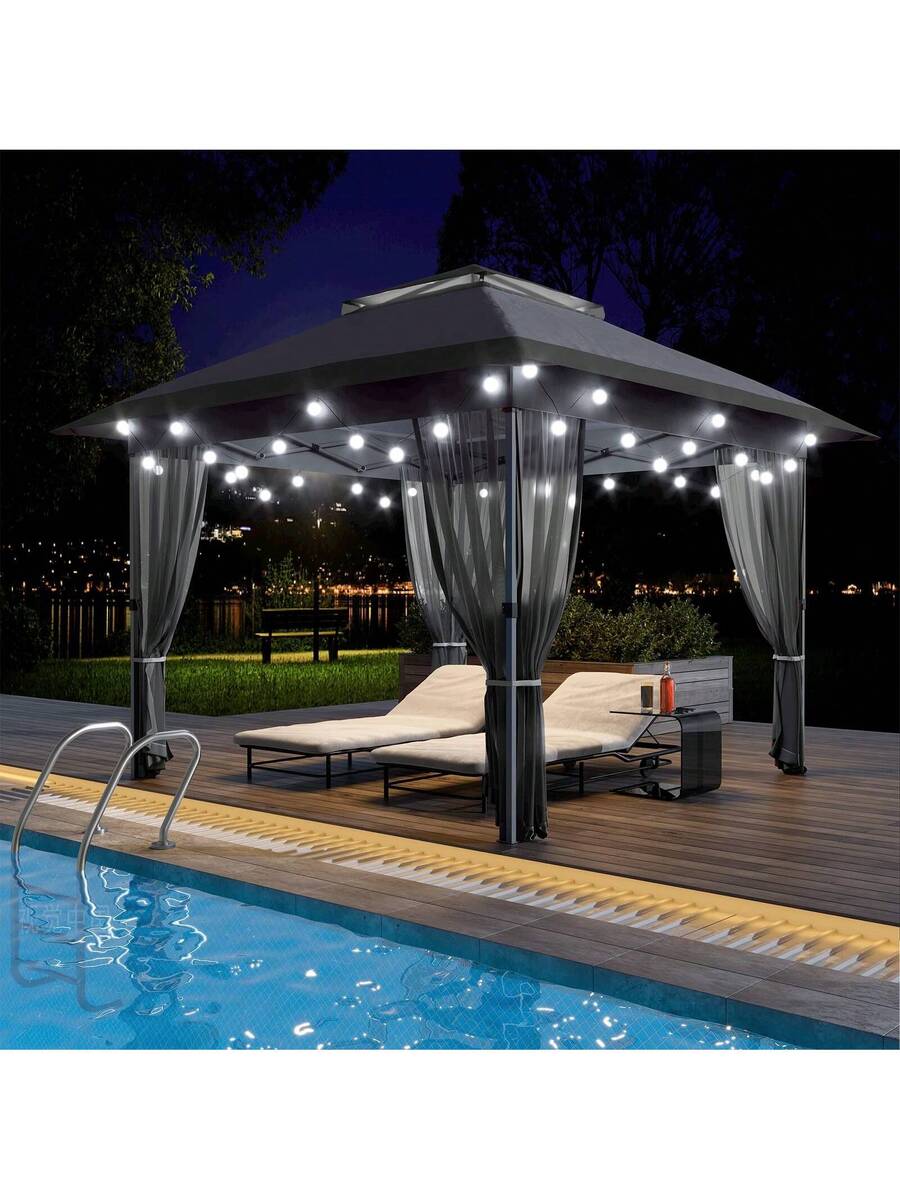 12x12ft Pop-Up Gazebo With Dou – обзор и цена Gazebo Pop Up