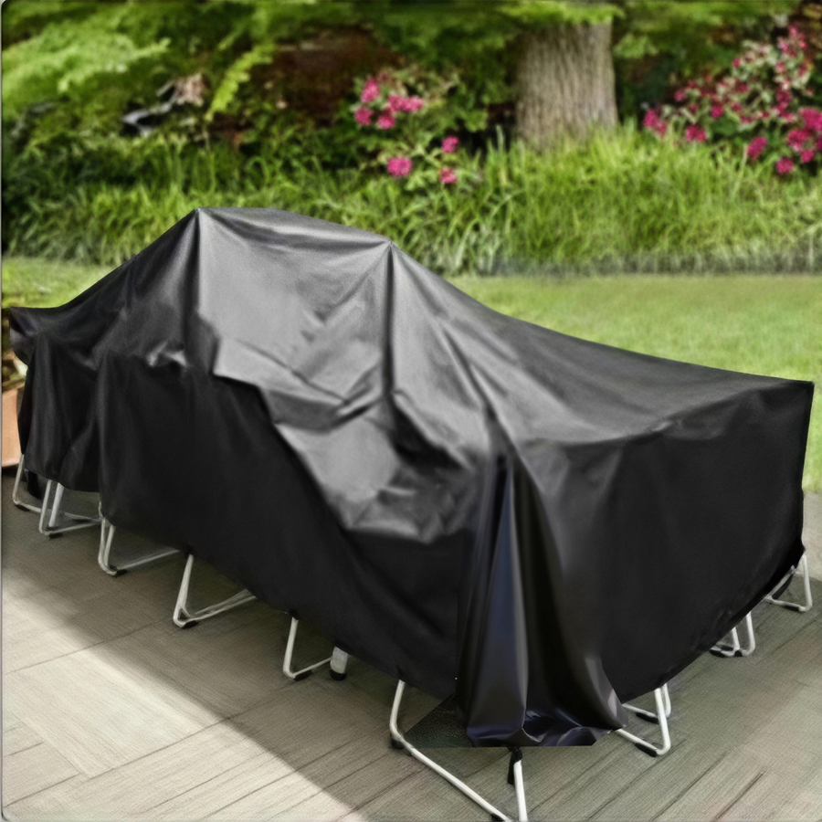 Durable Pure Black PVC Waterpr – обзор и цена Outdoor Furniture Sofa