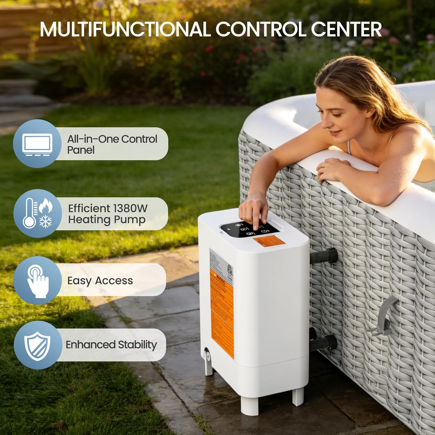 Inflatable Hot Tub for 4-6 Per – обзор и цена Inflatable Hot Tub