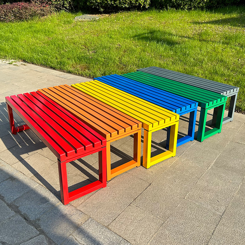 Internet celebrity White bench – обзор и цена Garden Bench Metal