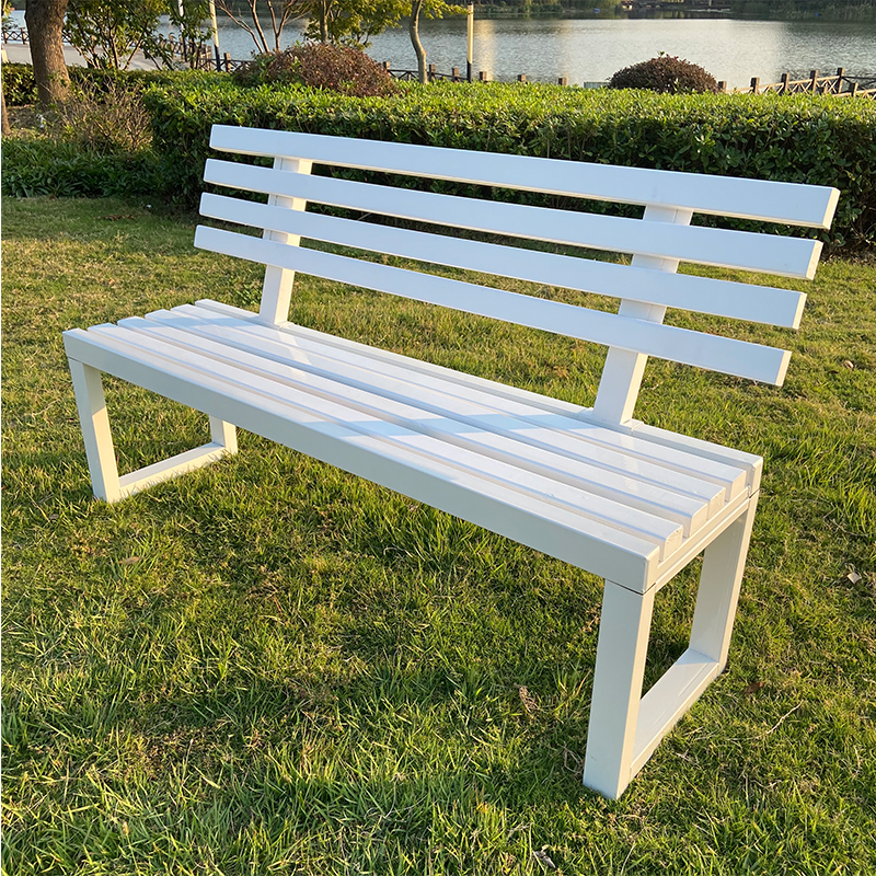 Internet celebrity White bench – обзор и цена Garden Bench Metal