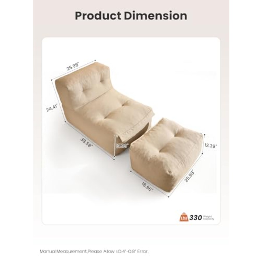 Patio Bean Bag Chair with Otto – обзор и цена Outdoor Daybed Sofa