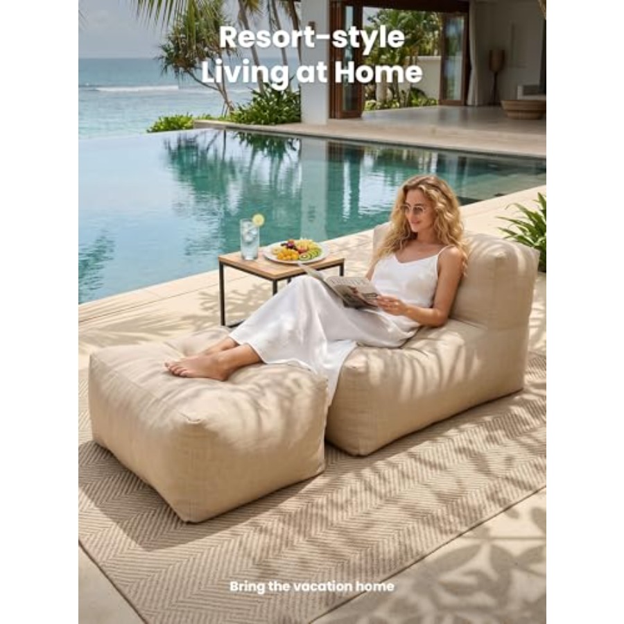 Patio Bean Bag Chair with Otto – обзор и цена Outdoor Daybed Sofa