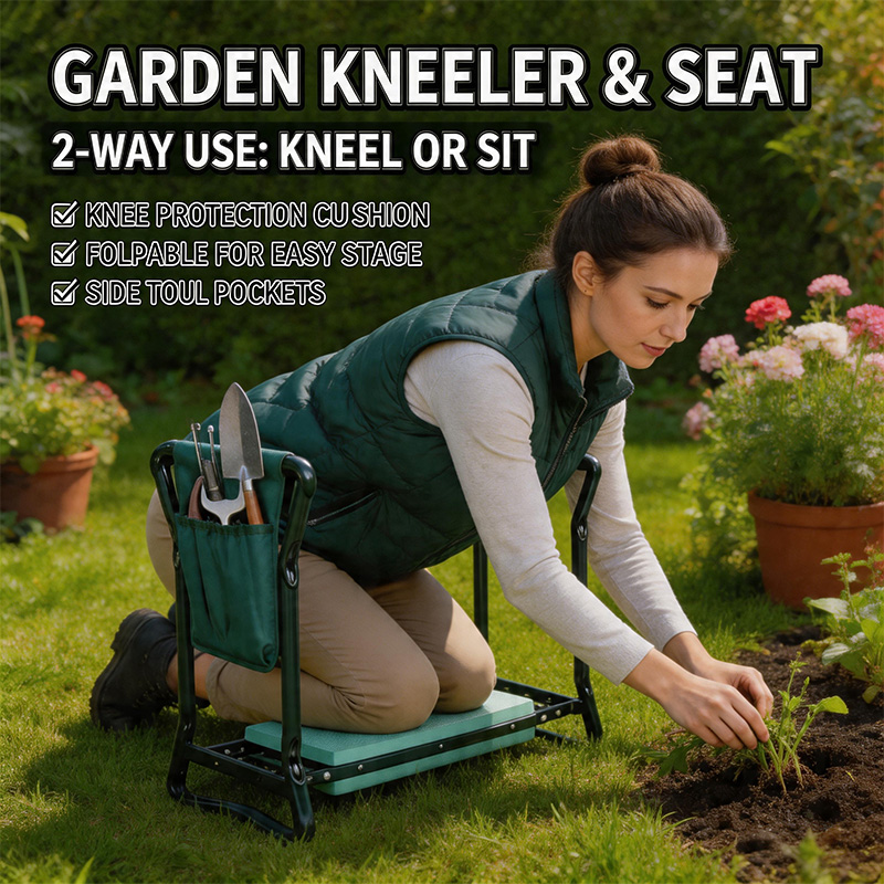 Garden Kneeler Folding Garden  – обзор и цена Garden Bench Metal