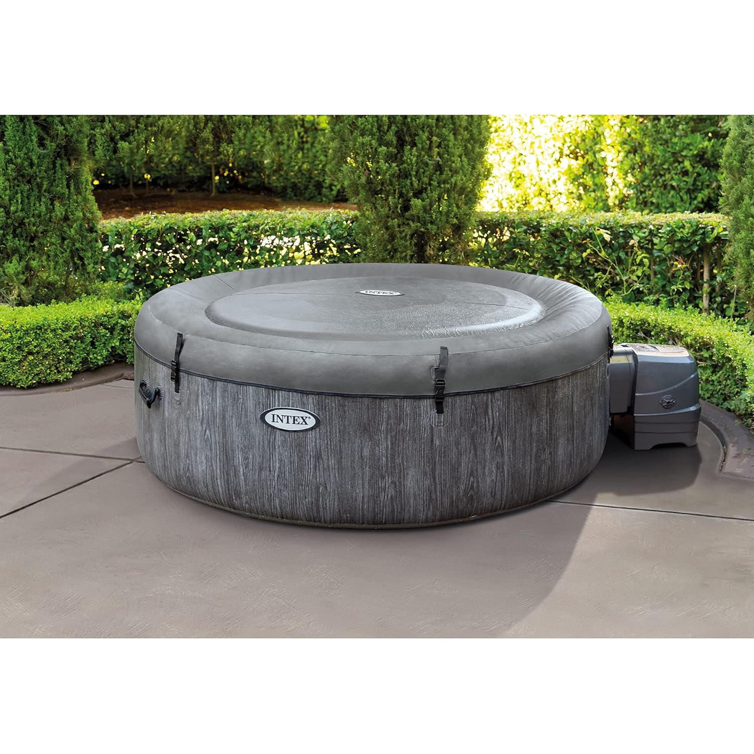 Greywood Deluxe 4 Person Outdo – обзор и цена Inflatable Hot Tub