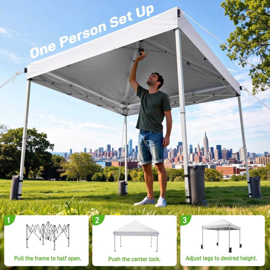 10x10 Pop Up Canopy Tent Porta – обзор и цена Gazebo Pop Up