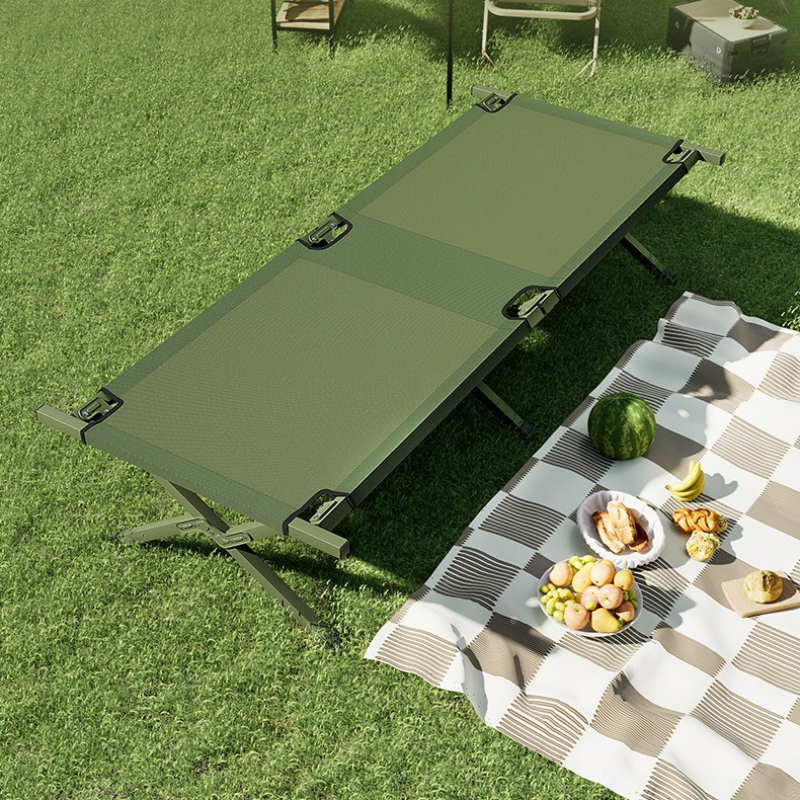 Folding Camping Cot Portable A – обзор и цена Outdoor Daybed Sofa