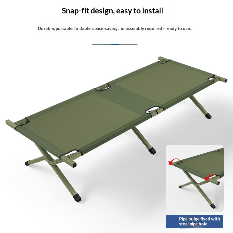Folding Camping Cot Portable A – обзор и цена Outdoor Daybed Sofa