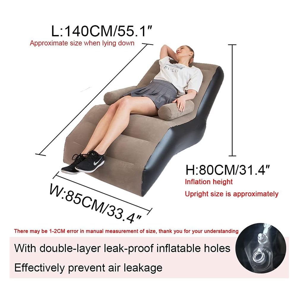 Folding Lazy Sofa,Inflatable L – обзор и цена Outdoor Daybed Sofa