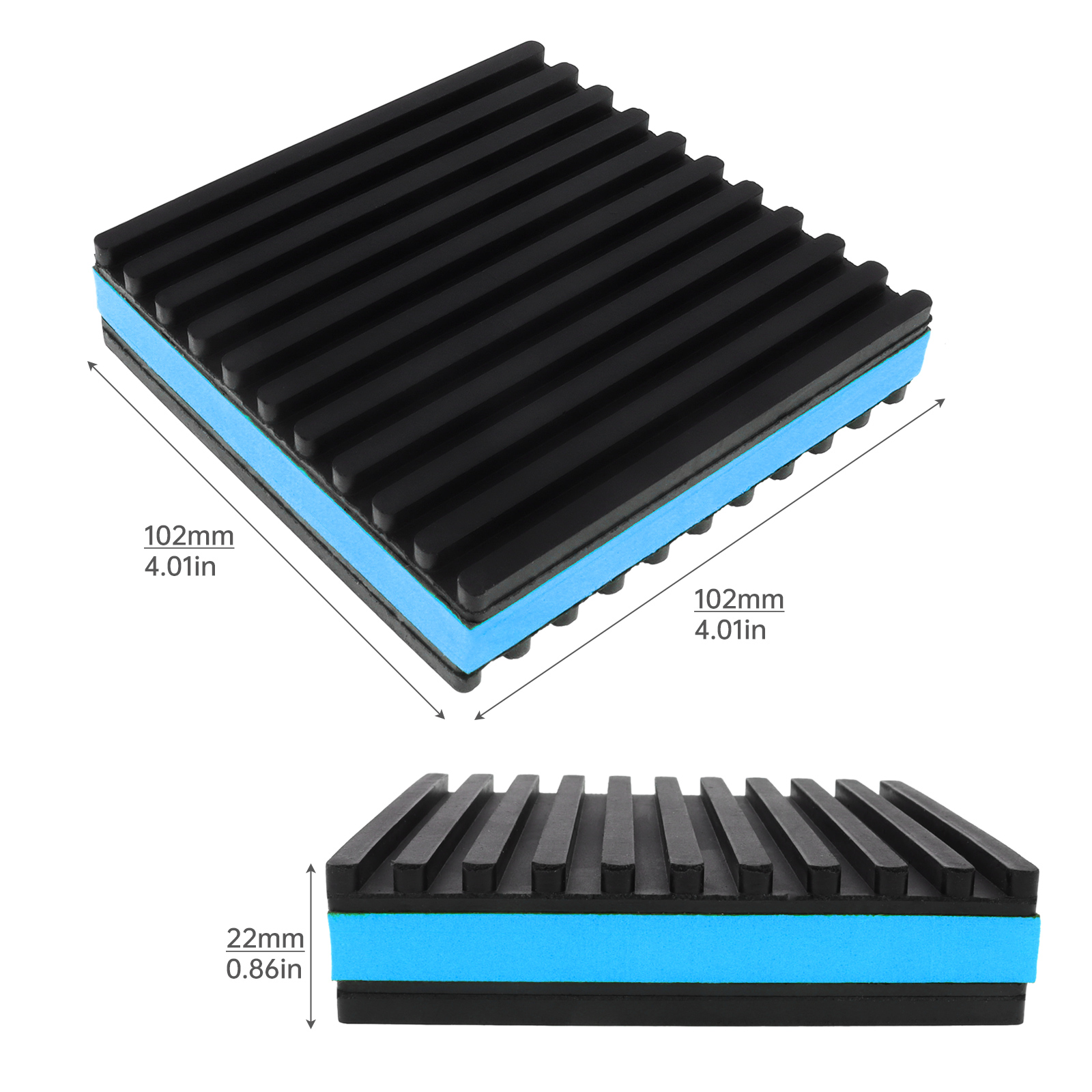 4pcs Rubber Anti-Vibration Pad – обзор и цена Outdoor Furniture Pads