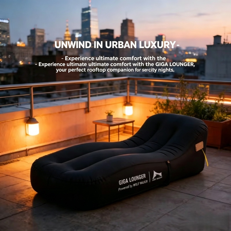 TPU Automatic Inflatable Chair – обзор и цена Outdoor Daybed Sofa