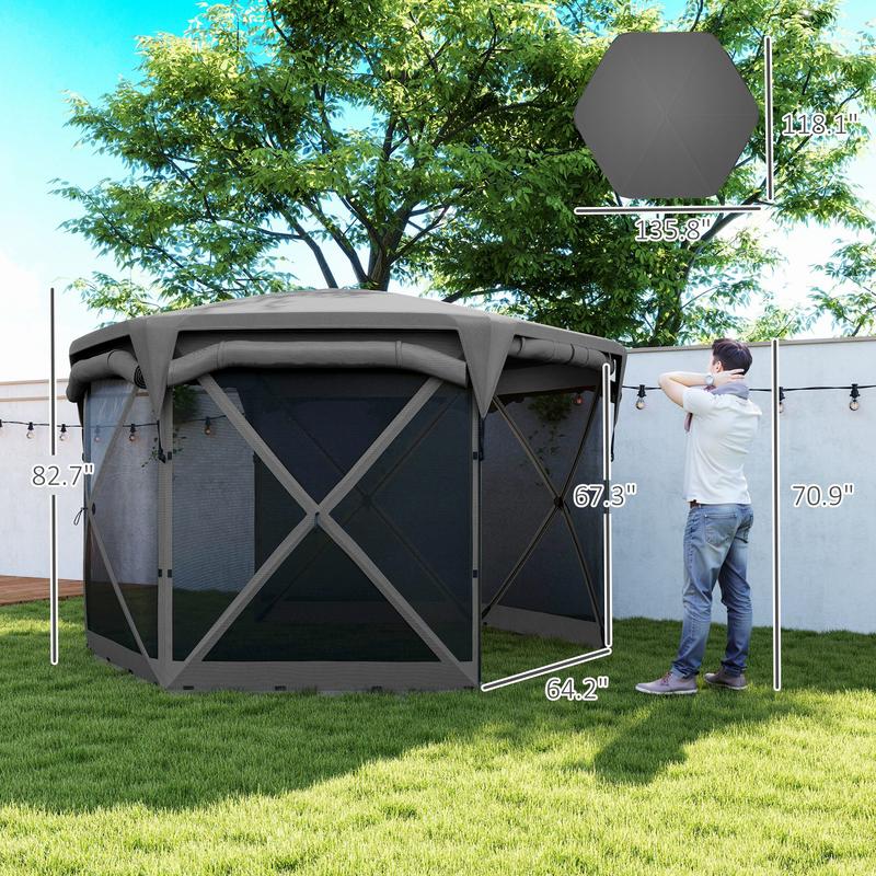 11 x 11ft Pop Up Gazebo Screen – обзор и цена Gazebo Pop Up