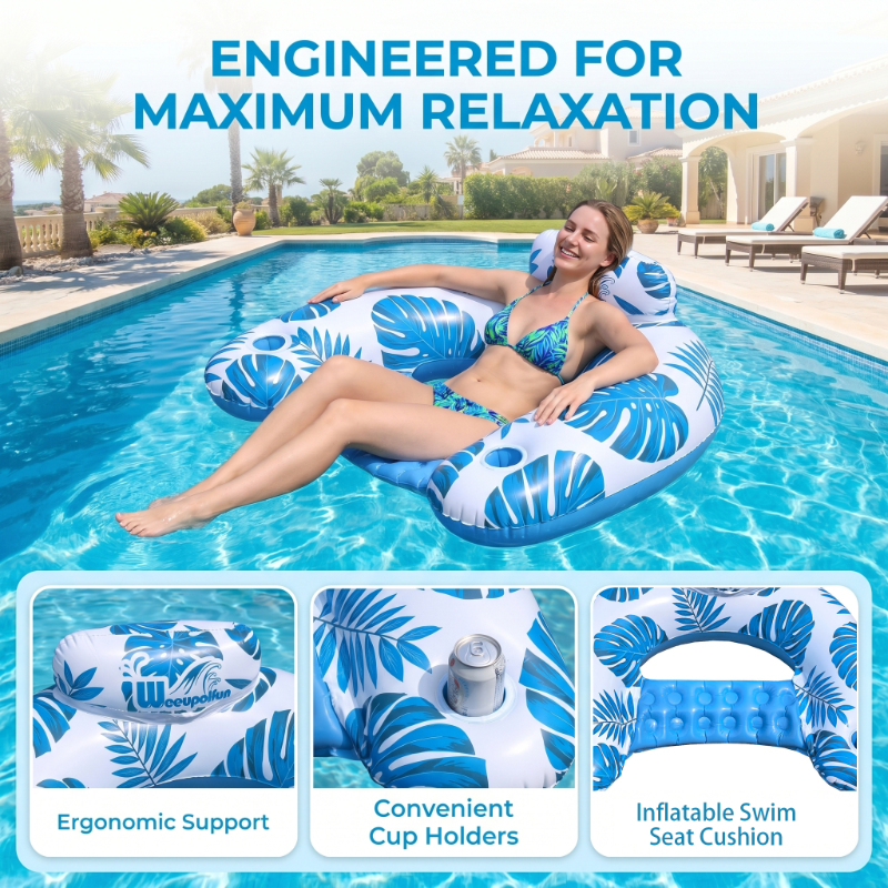 Inflatable Tropical Leaves Poo – обзор и цена Inflatable Hot Tub