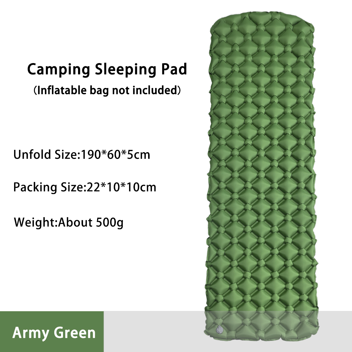 Camping Inflatable Mattress in – обзор и цена Outdoor Furniture Pads