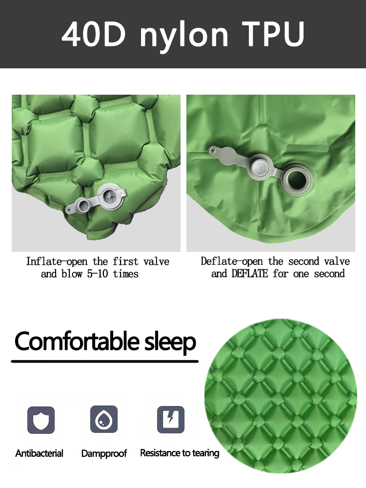 Camping Inflatable Mattress in – обзор и цена Outdoor Furniture Pads