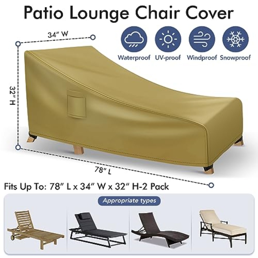 Chaise Lounge Covers Outdoor W – обзор и цена Outdoor Furniture Sofa